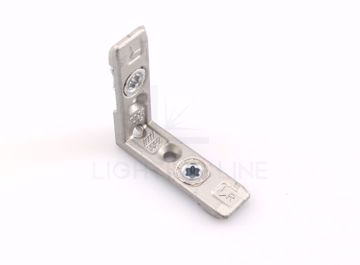 Picture of 90° vertical junction for aluminium profiles for mirror